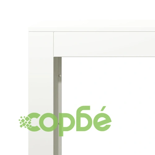 Стойка за дърва за огрев, бяла, 60x40x80 см, стомана ➤ топ цена ➤ sorbe.bg