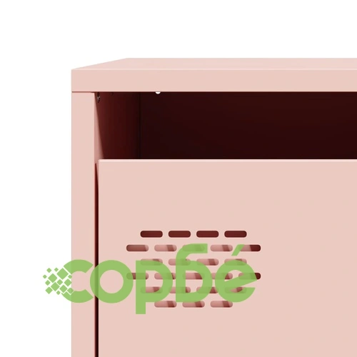 Бюфет, розов, 68x39x73,5 см, студеновалцувана стомана ➤ топ цена ➤ sorbe.bg