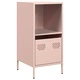 Бюфет, розов, 35x39x73,5 см, студеновалцувана стомана