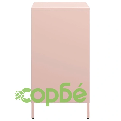 Бюфет, розов, 35x39x73,5 см, студеновалцувана стомана ➤ топ цена ➤ sorbe.bg