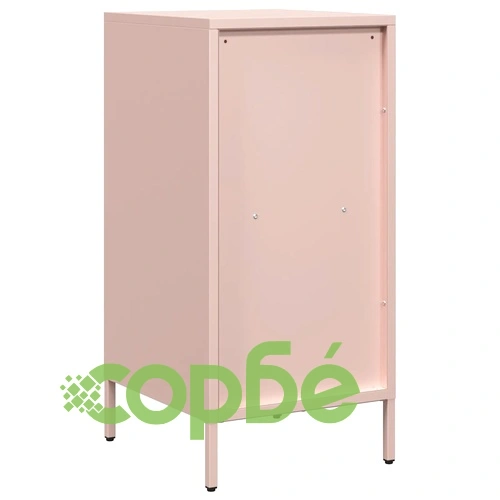 Бюфет, розов, 35x39x73,5 см, студеновалцувана стомана ➤ топ цена ➤ sorbe.bg