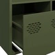 Бюфет, маслиненозелен 101,5x39x73,5 см студеновалцувана стомана
