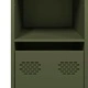 Бюфет, маслиненозелен 101,5x39x73,5 см студеновалцувана стомана
