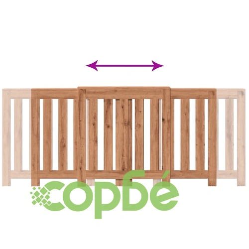 Капак за радиатор, дъб артизан, 205x21,5x83,5см инженерно дърво ➤ топ цена ➤ sorbe.bg