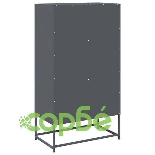Висока дъска антрацит 68x39x123 cm Стомана ➤ топ цена ➤ sorbe.bg