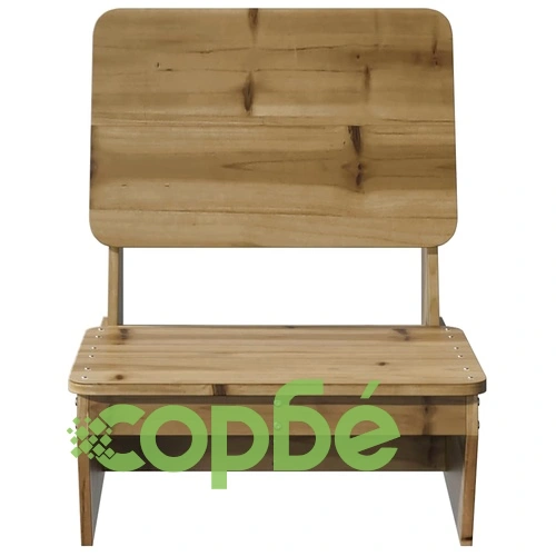 Градински столове 2 бр. 60x64x70,5 cm Импрегнирано дърво Бор ➤ топ цена ➤ sorbe.bg