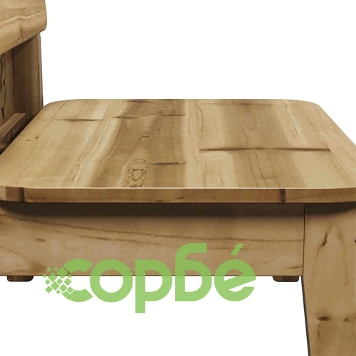 Градински столове 2 бр. 60x52,5x72 cm Импрегнирано дърво Бор ➤ топ цена ➤ sorbe.bg