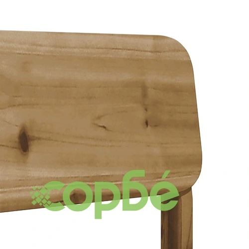 Градински столове 2 бр. 60x52,5x72 cm Импрегнирано дърво Бор ➤ топ цена ➤ sorbe.bg