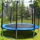 Резервна предпазна мрежа за трамплин със 7 носещи тръби и  375 см