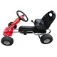 Детски картинг с педали, цвят червен