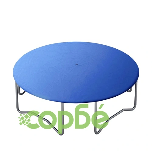 Трамплин с предпазна мрежа, стълба и покривало,  365 см. ➤ топ цена ➤ sorbe.bg