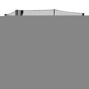 Трамплин с мрежа, 4 опорни крака и стълба, 370 см диаметър