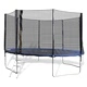 Трамплин с мрежа, 4 опорни крака и стълба, 400 см диаметър