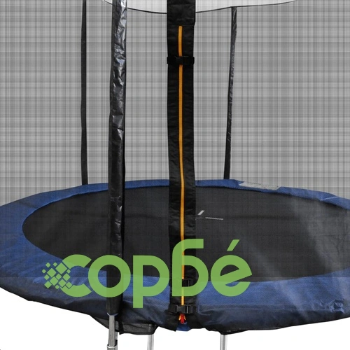 Трамплин с мрежа, 6 опорни крака и стълба, 490 см диаметър  ➤ топ цена ➤ sorbe.bg