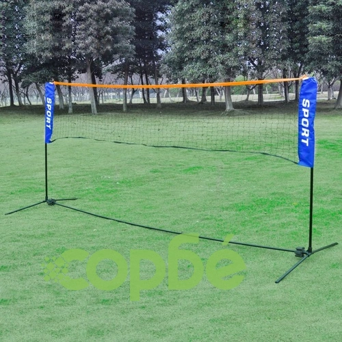 Преносима мрежа за волейбол/бадминтон, 500 x 155 см ➤ топ цена ➤ sorbe.bg