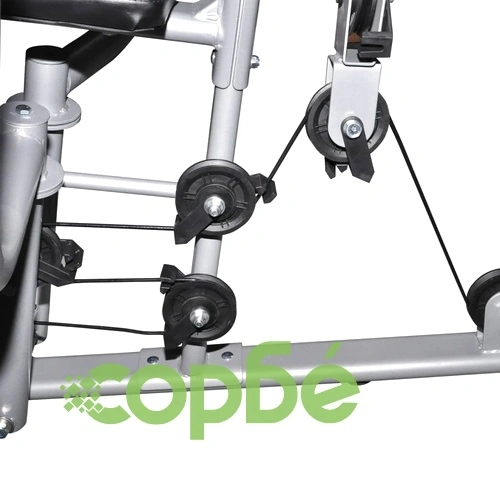 Комбинирана лежанка за домашен фитнес 150 x 114 x 208 см (Ш х Д х В) ➤ топ цена ➤ sorbe.bg