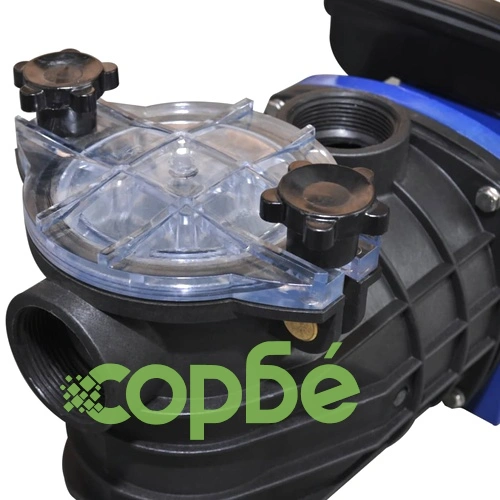 Помпа за басейн, електрическа 500W, синя ➤ топ цена ➤ sorbe.bg