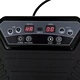 Вибрираща плоча за фитнес с въжета, малка, черна, 200 W