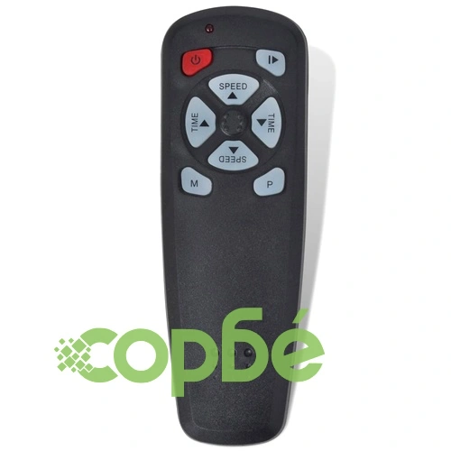 Вибрираща плоча за фитнес с въжета, малка, черна, 200 W ➤ топ цена ➤ sorbe.bg