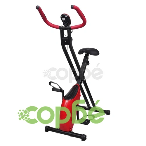 Магнитен велотренажор X-Bike с измерване на пулс, черно-червен ➤ топ цена ➤ sorbe.bg