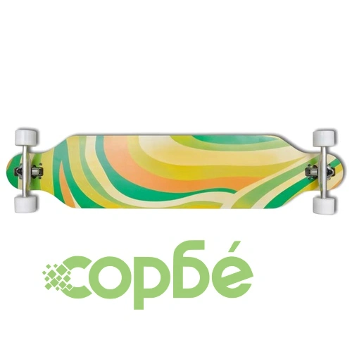 Лонгборд 107 см, 9-пластова кленова дъска, алуминиево шаси 9