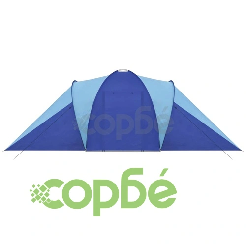 Палатка за къмпинг за 6 човека, цвят морско син/светло син на топ цена от sorbe.bg Палатка за къмпинг за 6 човека, цвят морско син/светло син ➤ топ цена ➤ sorbe.bg