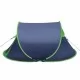 Pop-up къмпинг палатка, 2-местна, тъмносиня/зелена