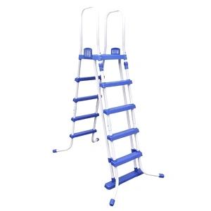 Bestway Стълба за басейн Flowclear, 4 стъпала, 132 см, 58332