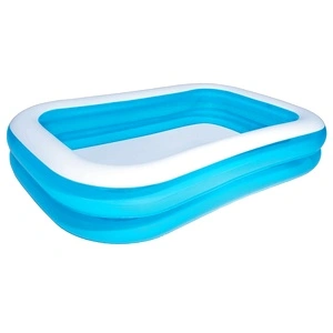 Bestway Надуваем басейн, синьо-бял, 262x175x51 см, 54006