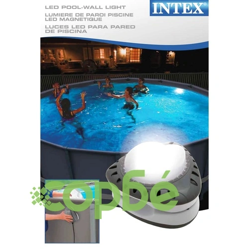 Intex Магнитна LED лампа за стена на басейн 28688 ➤ топ цена ➤ sorbe.bg