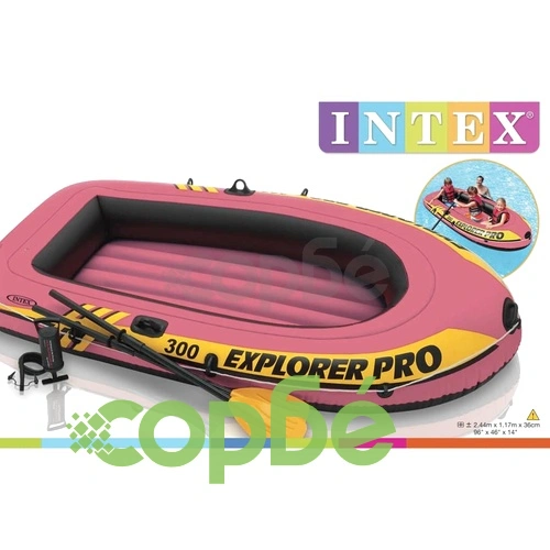 Комплект Intex от надуваема лодка с гребла и помпа 58358NP ➤ топ цена ➤ sorbe.bg