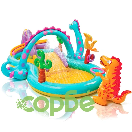 Intex Dinoland Play Center Надуваем басейн, 333x229x112 см, 57135NP ➤ топ цена ➤ sorbe.bg