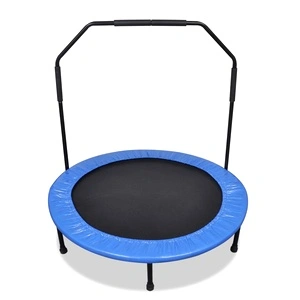 Сгъваем мини трамплин с ръкохватка 114 см