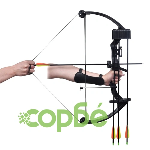 Юношески компаунд лък с аксесоари и алуминиеви стрели ➤ топ цена ➤ sorbe.bg