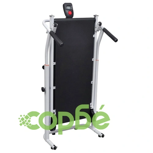 Мини бягаща пътека, сгъваема, 93x36 см, черна  ➤ топ цена ➤ sorbe.bg