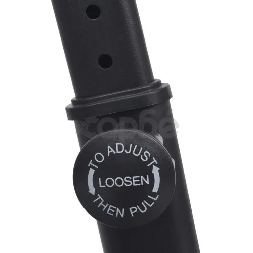 Велоергометър със сензори за пулс, черно и червено  ➤ топ цена ➤ sorbe.bg