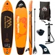 Aqua Marina SUP борд Fusion, оранжев, 330x75x15 см