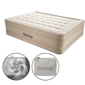 Bestway Надуваемо легло Essence Fortech Queen 203x152x51 см бежово 