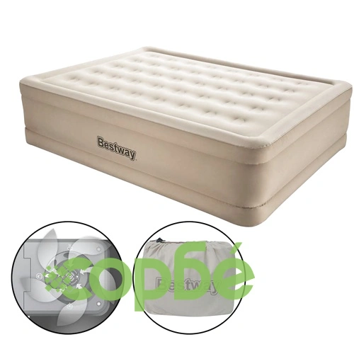 Bestway Надуваемо легло Essence Fortech Queen 203x152x51 см бежово  ➤ топ цена ➤ sorbe.bg