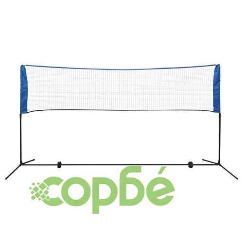 Бадминтон мрежа с перца, 300x155 cм ➤ топ цена ➤ sorbe.bg