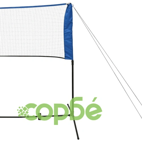 Бадминтон мрежа с перца, 500x155 cм ➤ топ цена ➤ sorbe.bg