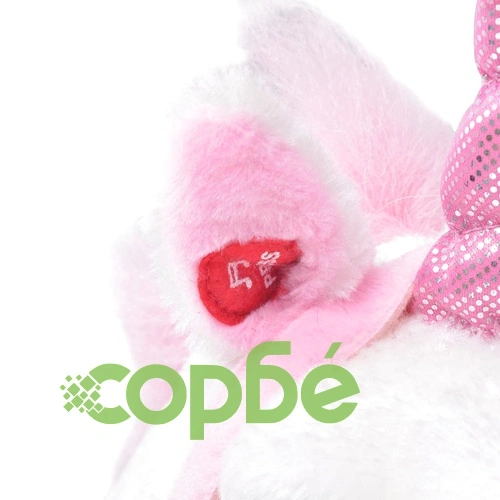 Плюшен еднорог за езда бяло и розово XXL ➤ топ цена ➤ sorbe.bg