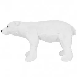 Плюшена детска полярна мечка бяла XXL