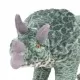 Плюшен детски динозавър трицератопс за яздене зелен XXL