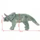 Плюшен детски динозавър трицератопс за яздене зелен XXL
