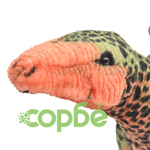 Плюшен динозавър стегозавър за яздене зелено и оранжево XXL ➤ топ цена ➤ sorbe.bg