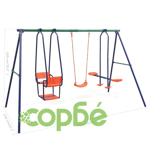 Комплект люлка с 5 оранжеви седалки на топ цена от sorbe.bg Комплект люлка с 5 оранжеви седалки ➤ топ цена ➤ sorbe.bg