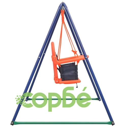 2-в-1 единична люлка и бебешка люлка, оранжево ➤ топ цена ➤ sorbe.bg