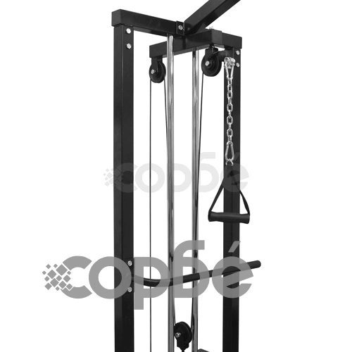Фитнес кейбъл кросоувър машина, 315 см, черна ➤ топ цена ➤ sorbe.bg