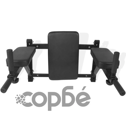 Фитнес тренажор за кофички, стенен монтаж, черен     ➤ топ цена ➤ sorbe.bg